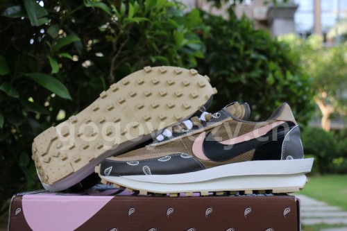 Authentic Travis Scott xSacai x Nike LDV Waffle Women Shoes