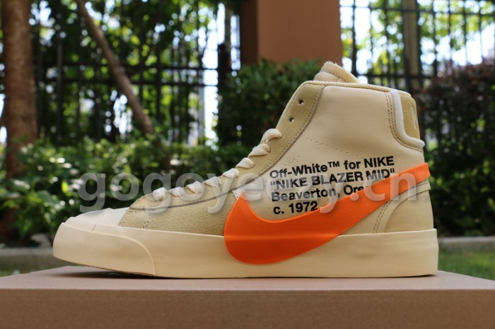 Authentic OFF-WHITE x Nike Blazer Mid “All Hallow’s Eve”