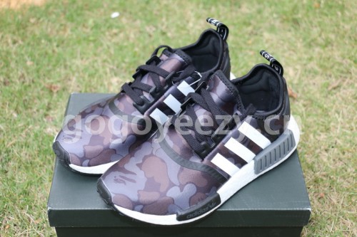 Authentic BAPE x AD NMD Black