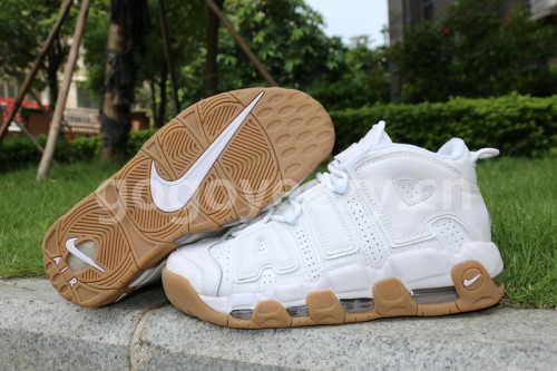 Authentic Nike Air More Uptempo “White Gum”