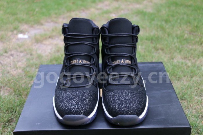 Authentic Air Jordan 11 PRM “Heiress” Black