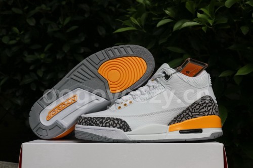 Authentic Air Jordan 3 WMNS “Laser Orange” Women Size