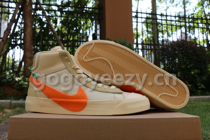 Authentic OFF-WHITE x Nike Blazer Mid “All Hallow’s Eve”