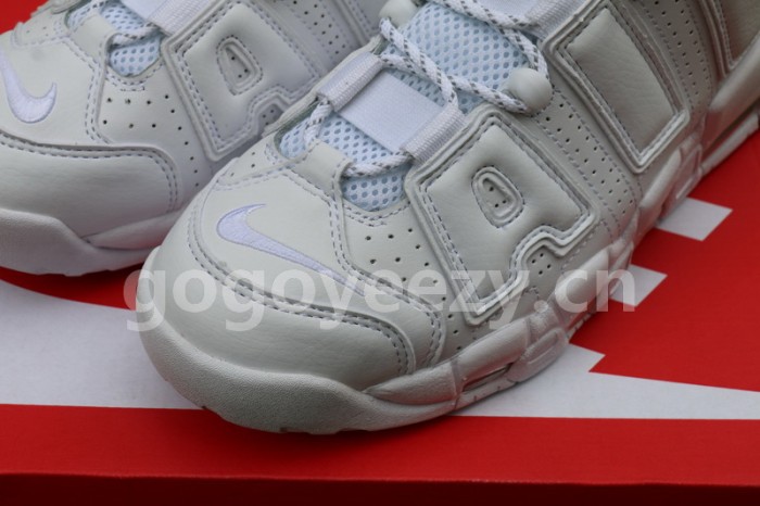 Authentic Nike Air More Uptempo Tripe White