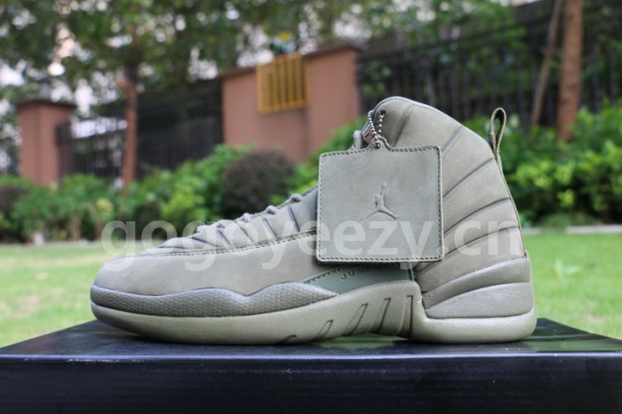 Authentic PSNY x Air Jordan 12 Olive