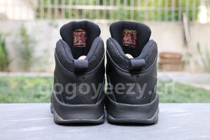 Authentic Air Jordan 10 “OVO” Black
