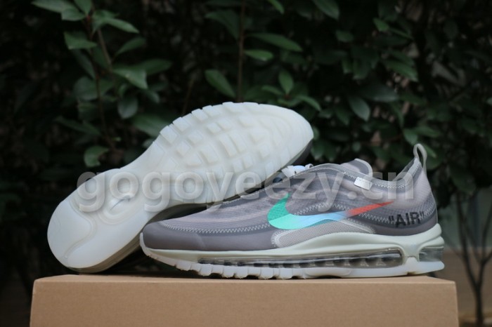 Authentic Off-White x Nike Air Max 97 Grey