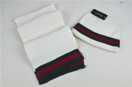 G Wool Cap Scarf AAA-029
