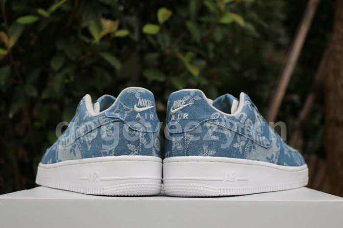 Authentic Louis vuitton x Supreme x Nike Air Force 1 “Denim”
