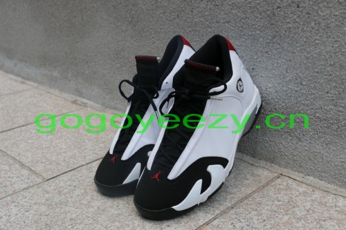 Authentic Air Jordan 14 Retro “Black Toe”