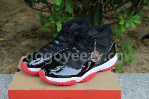 Authentic Air Jordan 11 Bred 2019