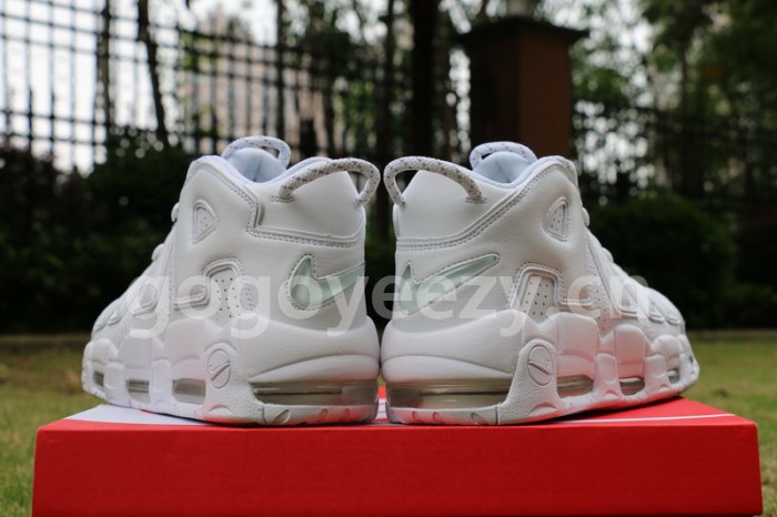 Authentic Nike Air More Uptempo Tripe White