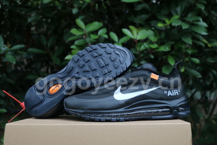 Authentic OFF White x Nike Air Max 97 Black