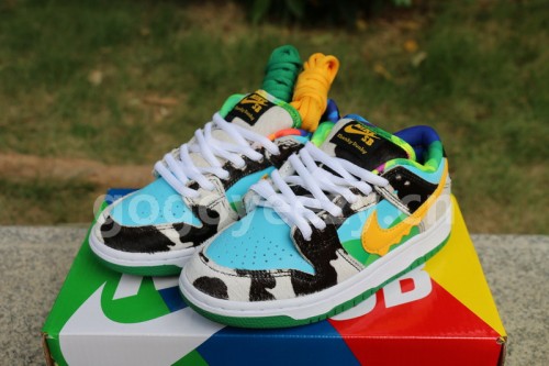 Authentic Ben & Jerry's x Nike SB Dunk Low Pro QS Kids shoes