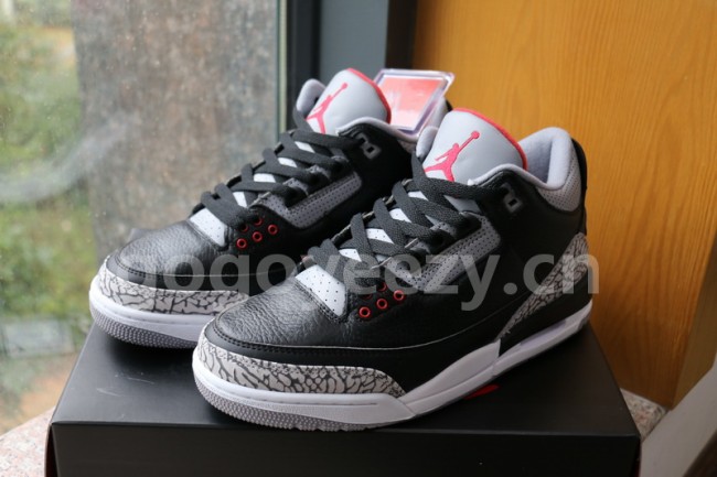 Authentic Air Jordan 3'88 Retro “Black Cement”