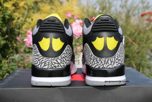 Authentic Air Jordan 3 Oregon Ducks Black