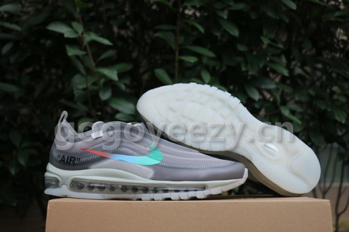 Authentic Off-White x Nike Air Max 97 Grey