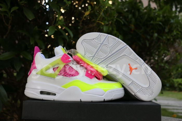 Authentic Air Jordan 4 GS “Lemon Venom”