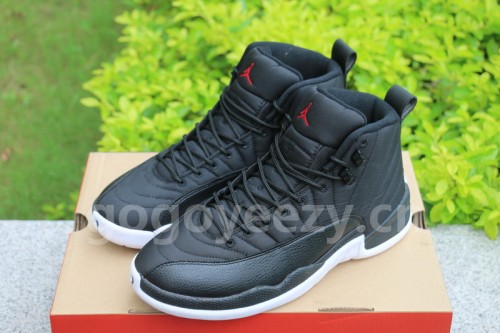 Authentic Air Jordan 12 “Black Nylon”