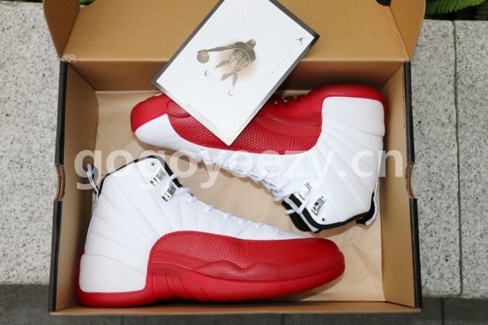 Authentic Air Jordan 12 Cherry