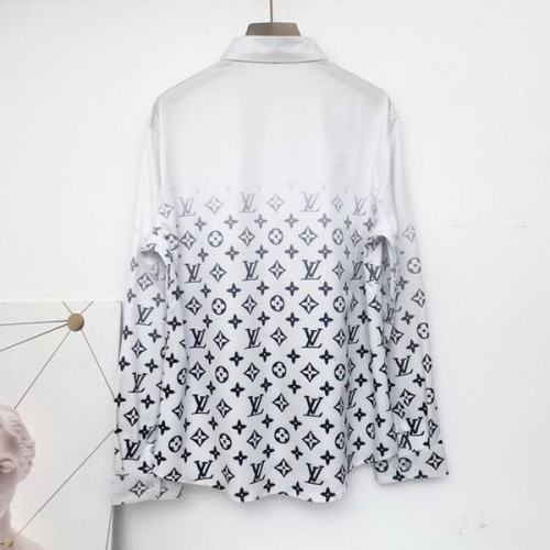 LV long sleeve shirt men-009(M-XXL)