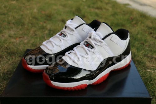 Authentic Air Jordan 11 Low “White Bred”