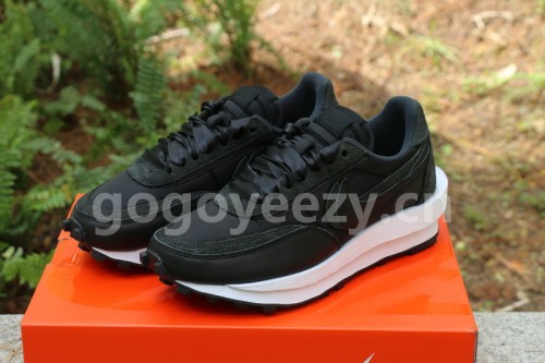 Authentic sacai x Nike LDV Waffle “Black Nylon”