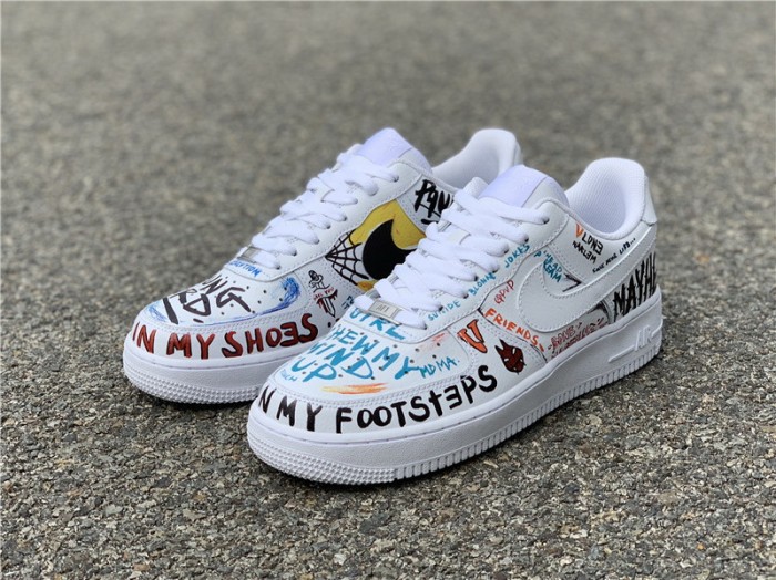 Authentic Vlone x Pauly x Air Force 1 Mase