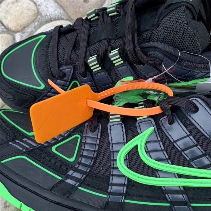 Authentic OFF-WHITE x Nike Air Rubber Dunk “Green Strike”