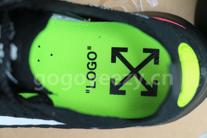 Authentic OFF-WHITE x Nike Zoom Fly Mercurial Flyknit Black