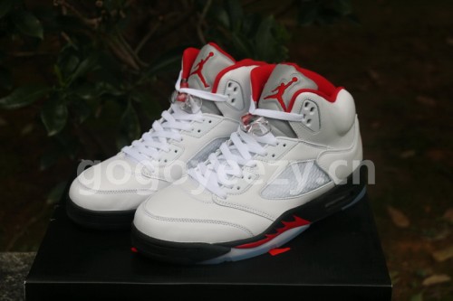 Authentic Air Jordan 5 “Fire Red”