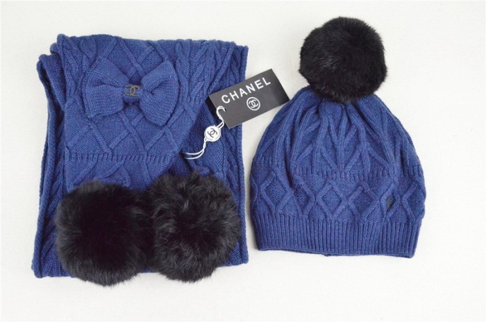 CHAL Wool Cap Scarf AAA-001