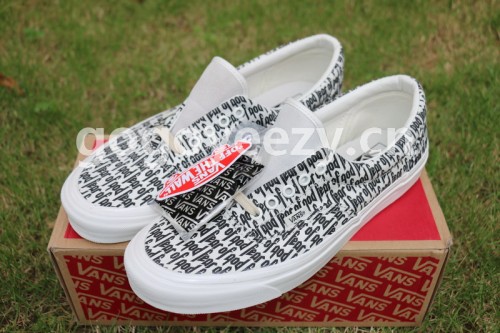 Authentic Fear Of God x Vans Low Top Shoes