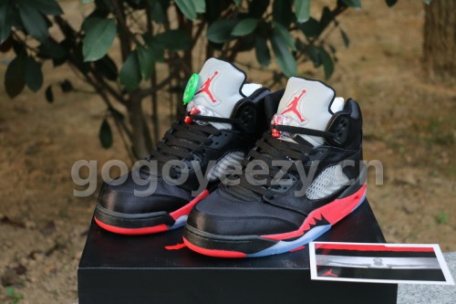 Authentic Air Jordan 5 Statin Bred