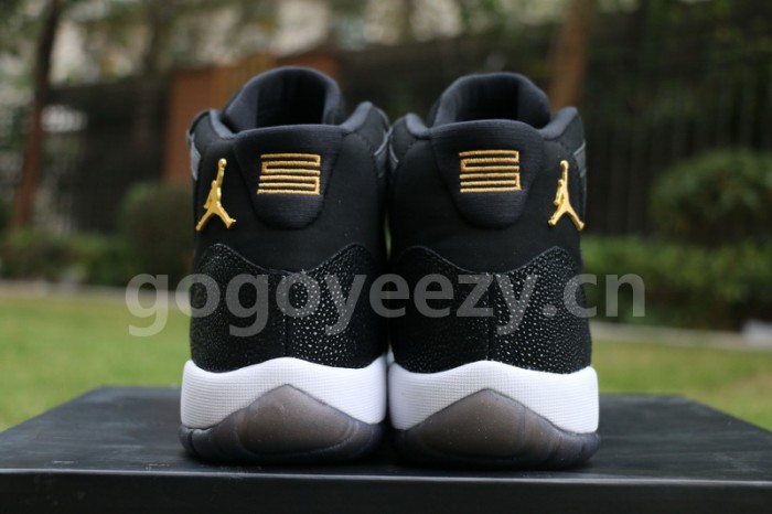 Authentic Air Jordan 11 PRM “Heiress” Black