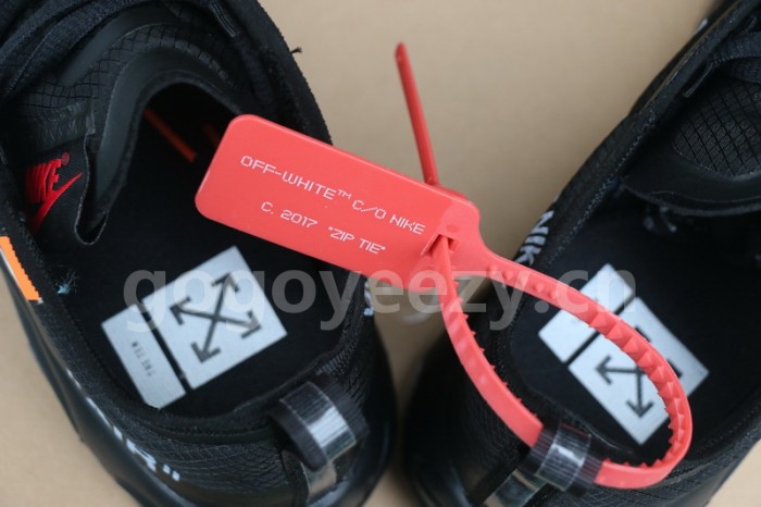 Authentic OFF White x Nike Air Max 97 Black