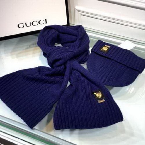 G Wool Cap Scarf AAA-133