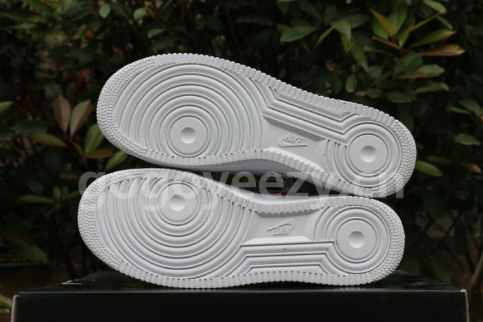 Authentic Supreme x NBA x Nike Air Force 1 Mid White