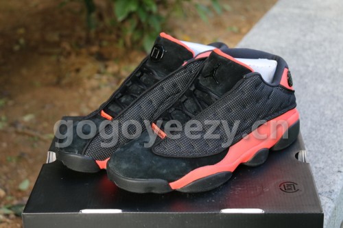 Authentic CLOT x Air Jordan 13 Low “Infrabred”