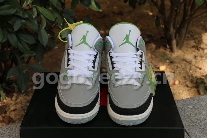 Authentic Air Jordan 3“Chlorophyll”