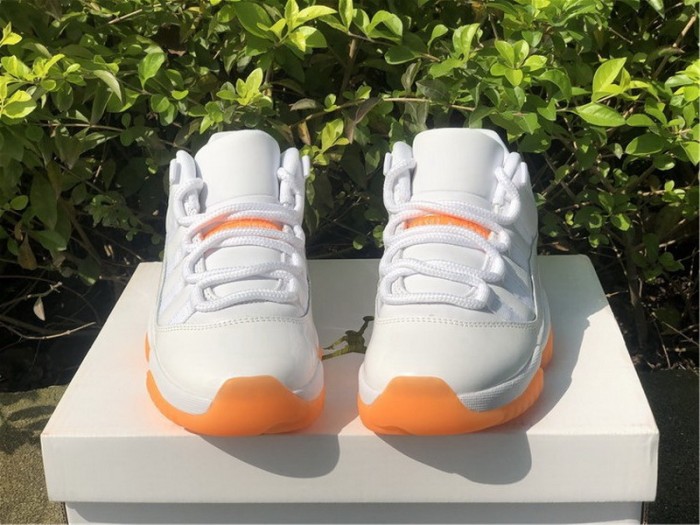 Authentic Air Jordan 11 Low Citrus