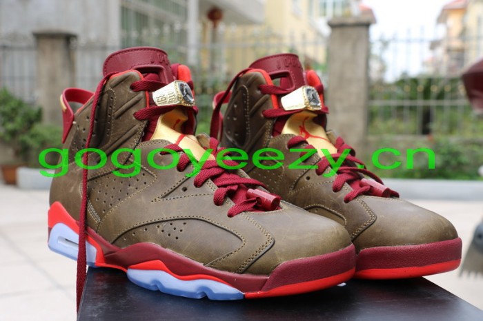 Authentic Air Jordan 6 “Championship Cigar”(limited)