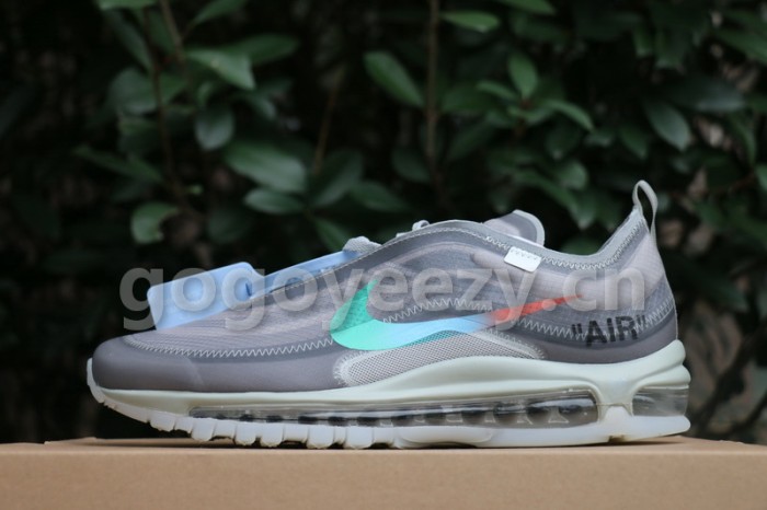 Authentic Off-White x Nike Air Max 97 Grey