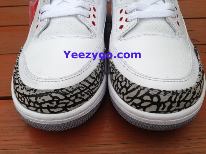 Authentic Air Jordan 3'88 “White Cement”