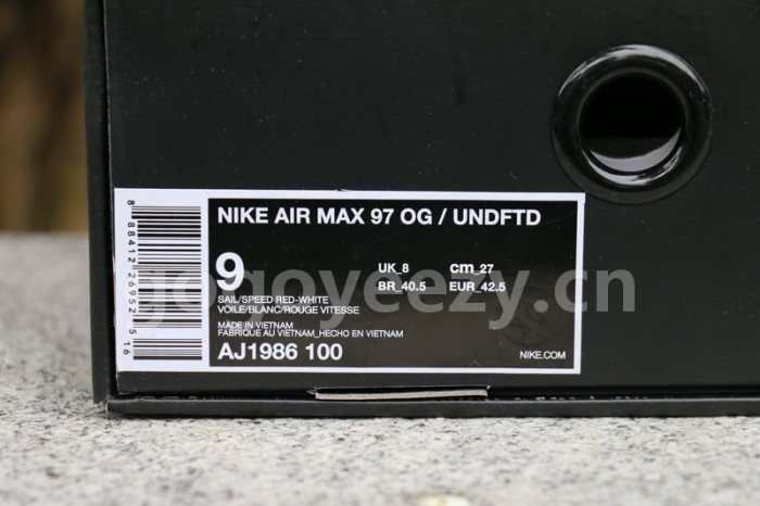 Auhtentic Nike Air Max 97 OG “UNDFTD” White