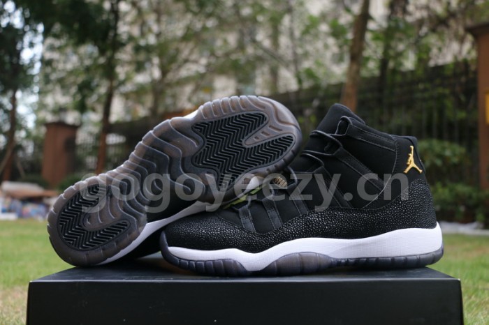 Authentic Air Jordan 11 PRM “Heiress” Black