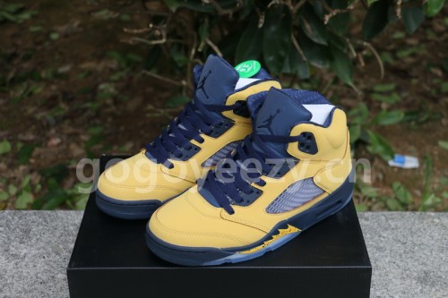 Authentic Air Jordan 5 SP “Michigan”