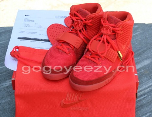 Authentic Air Yeezy 2 Red October(with receipt)