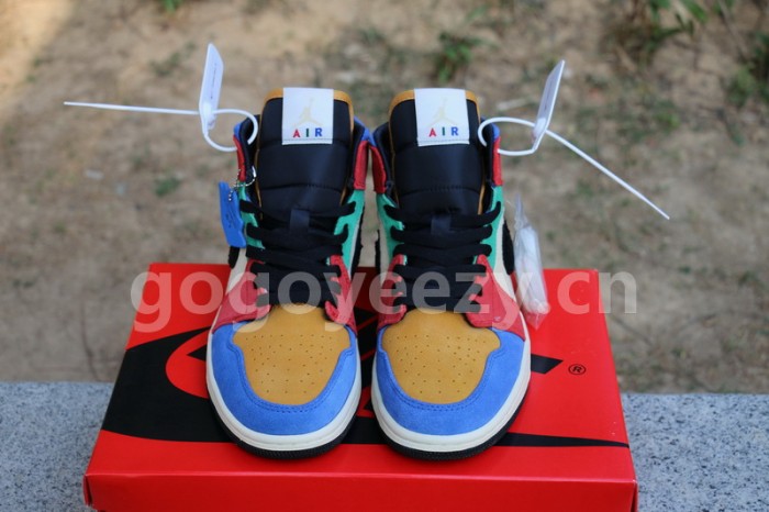Authentic Blue The Great x Air Jordan 1 Mid “Fearless”