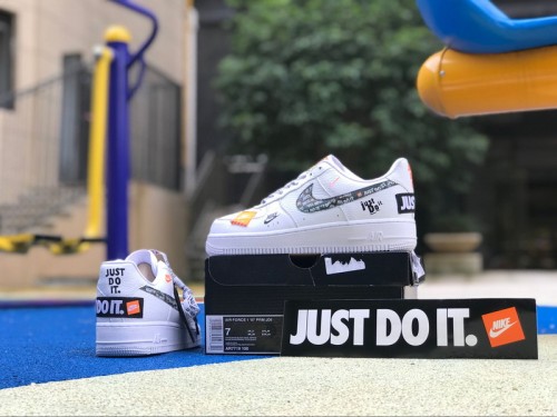Authentic Nike Air Force 1 Just Do It  Low Top GS